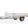 Eduard plateauwagen<br>256 x 150, 1500 kg, lvh 63<br>geremd