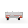 Eduard plateauwagen<br>256 x 150, 1500 kg, lvh 63<br>geremd - Afbeelding 3