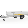 Eduard plateauwagen<br>256 x 150, 1000 kg, lvh 56<br>geremd