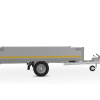 Eduard plateauwagen<br>256 x 150, 1000 kg, lvh 56<br>geremd - Afbeelding 4