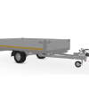 Eduard plateauwagen<br>256 x 150, 1000 kg, lvh 56<br>geremd - Afbeelding 5