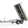 Eduard achterwaartse kipper<br>311 x 180, 2000 kg, lvh 72<br>geremd