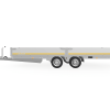 Eduard plateauwagen<br>506 x 220, 3500 kg, lvh 63<br>geremd - Afbeelding 2