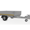 Eduard plateauwagen<br>200 x 145, 750 kg, lvh 56<br>geremd - Afbeelding 5