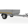 Eduard plateauwagen<br>200 x 145, 750 kg, lvh 63<br>geremd - Afbeelding 5