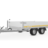 Eduard plateauwagen<br>256 x 180, 2000 kg, lvh 56<br>geremd