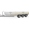Eduard plateauwagen<br>456 x 220, 3500 kg, lvh 56<br>geremd