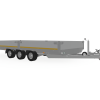 Eduard plateauwagen<br>456 x 220, 3500 kg, lvh 56<br>geremd - Afbeelding 5